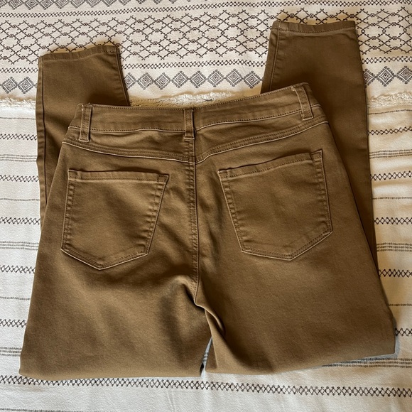 d. jeans Women's Brown Skinny Pants- Size 8 - Picture 4 of 6